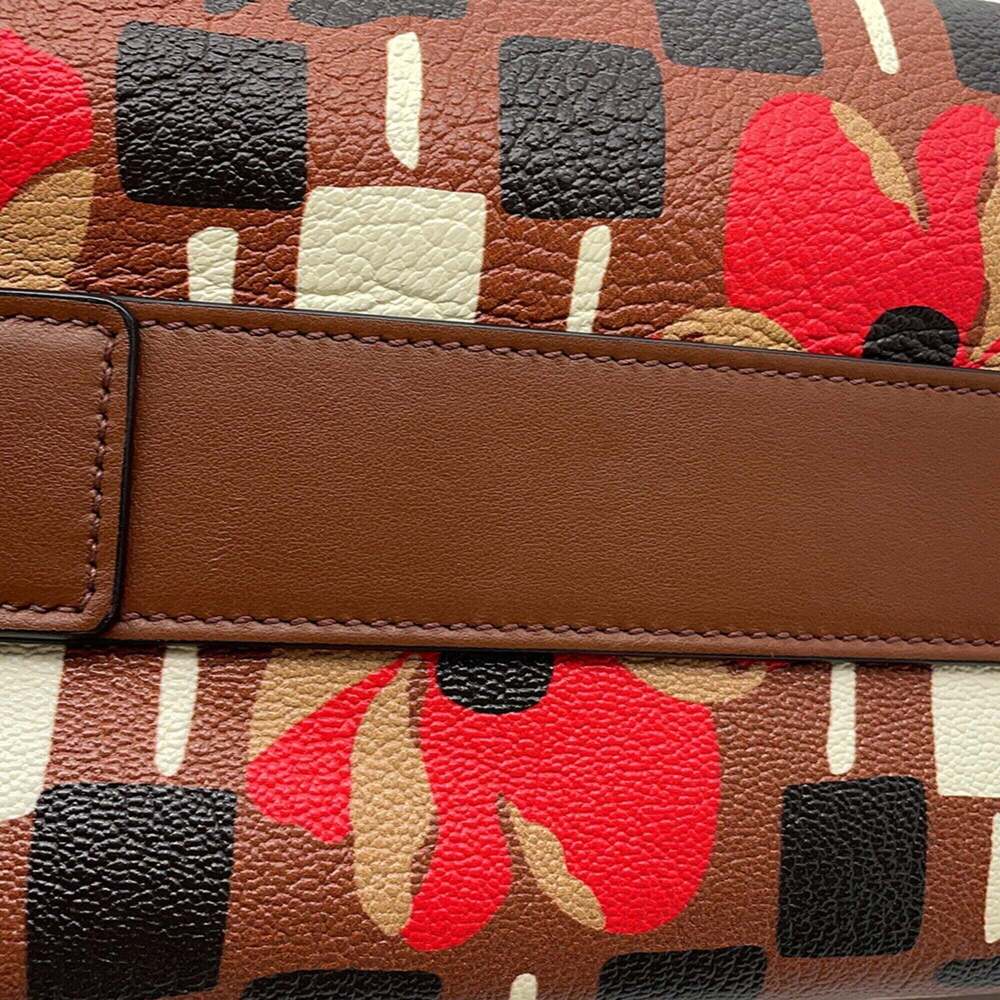 PRADA Brown Leather Shoulder Bag - Picture 9 of 16